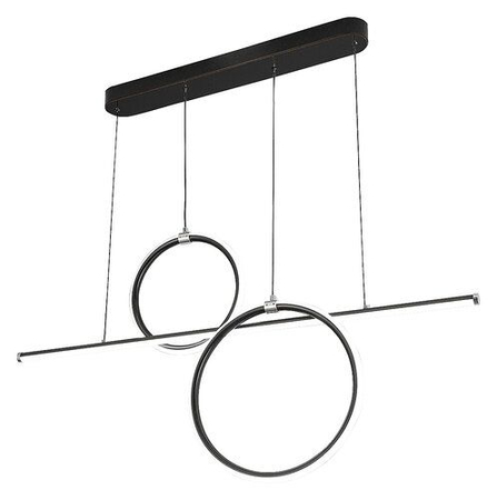 Lampa wisząca Rabalux Willow 6970 czarny matowy
