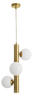 Lampa wisząca Luces Exclusivas TIGRE LE41791 mosiądz