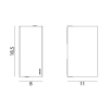 LILLEHAMMER 1581 WHITE 2xLED 7,3W 3000K UP / DOWN