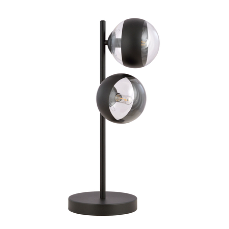 Lampa stołowa ROSSI LN2 STRIPE Emibig 1229/LN2 czarny