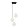 Lampa wisząca Italux PND-5578-3S-BRO-BK Brąz antyczny