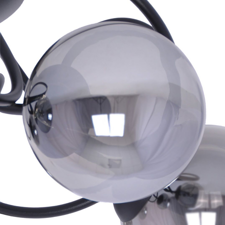 Lampa sufitowa RUBI Kaja K-5117 grafitowy