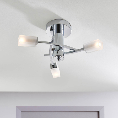 Lampa sufitowa Endon Lighting Havana 146-3CH chrom
