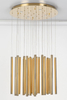 Lampa wisząca Maxlight P0242D złoty