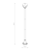 Lampa zewnętrzna AMELIA Nowodvorski 10498 czarny