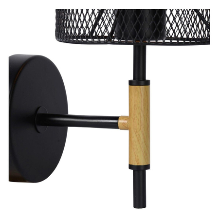 Kinkiet Lucide BASKETT 45259/01/30 czarny