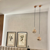 Lampa wisząca Palla mała 1xE14 złota LP-2844/1P S GD