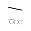 Milagro LAMPA WISZĄCA LOOP BLACK 60W LED ML523 CZARNY