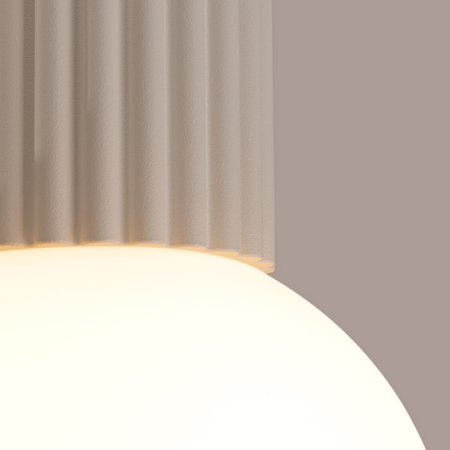 Sollux Lighting Plafon HALO beżowy IP44 SL.1718