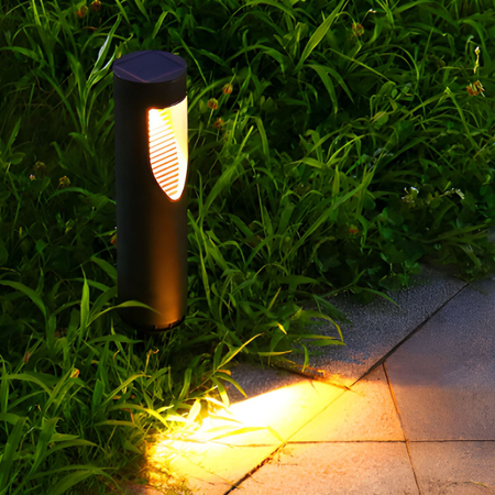 Eko-Light Słupek Solarny Mike 3000K EKO0722 CZARNY