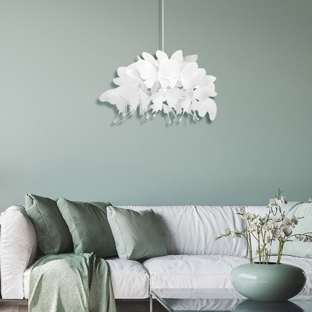 Lampa wisząca Farfalla 1xE27 biała LP-3439/1P WHITE