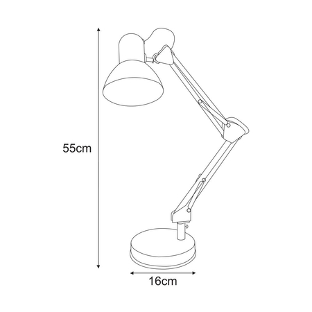 Lampa biurkowa COSMO Kaja K-MT-COSMO RÓŻOWY 