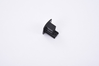 TRACK 3LINE END CAP BK Azzardo AZ4288 black