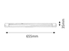 Lampa wewnętrzna Rabalux Band light 2303 biały