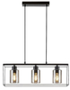 Lampa wisząca Rabalux Chadwick 72033 czarny