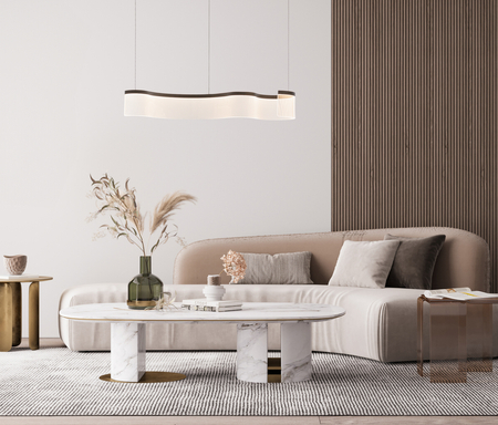 Lampa wisząca Italux Notar PND-59078-31W-3K Kawowy