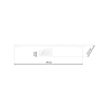 Milagro Kinkiet Shine 40cm 7W LED Biały ML3875 BIAŁY