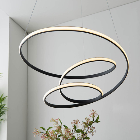 Endon Lighting Lampa wisząca 97632 czarny