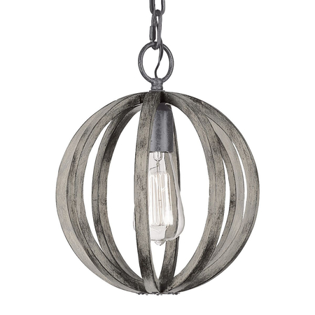 Lampa wisząca Elstead Lighting Allier drewniany FE-ALLIER-P-WW