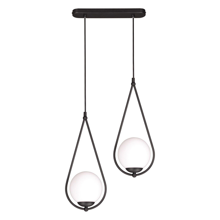 Lampa wisząca NEVE BLACK Kaja K-4771 czarny
