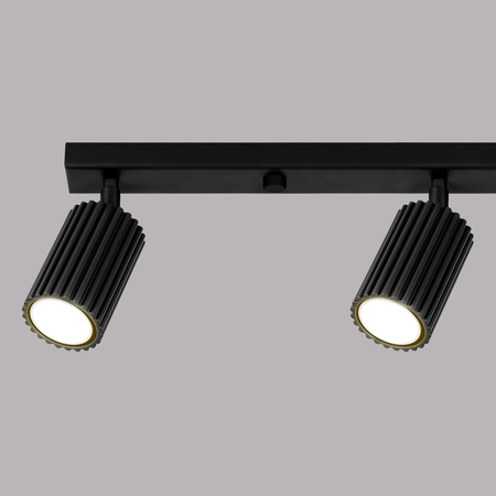 Sollux Lighting Plafon KARBON 4L czarny SL.1584