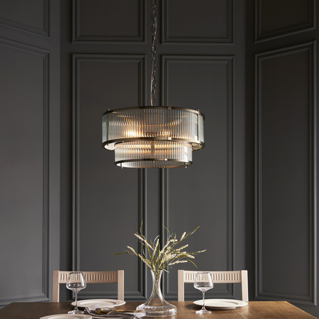 Lampa wisząca Endon Lighting Ridgeton 110944 mosiądz