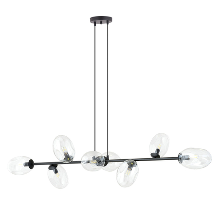Lampa wisząca PANDORA 8 Emibig 1262/8 czarny