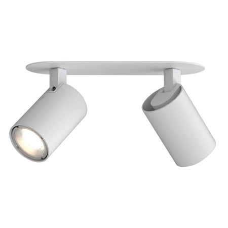 Spot Astro Ascoli Twin Recessed 1286097 Biały z Teksturą