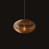 Lampa wisząca Nowodvorski RATTAN S 11153 Naturalne drewno Biały