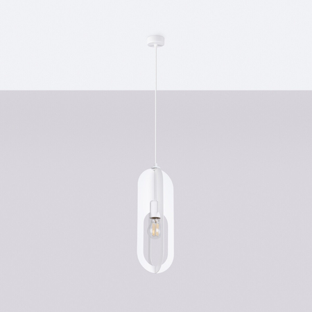 Sollux Lighting Lampa wisząca NICUS 1 biała SL.1360