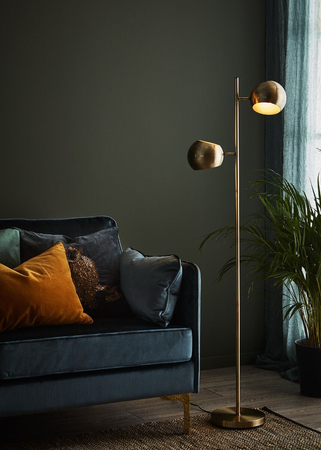 Lampa podłogowa Markslöjd EDGAR 107742 złoty