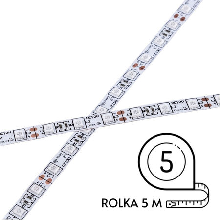 Taśma LED Greenie 60x5050SMD 14,4W/m RGB+CW Biały zimny rolka 5m