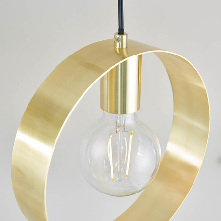 Endon Lighting Lampa wisząca 81921 mosiądz