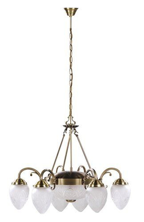 Żyrandol Rabalux Annabella 8636 brąz