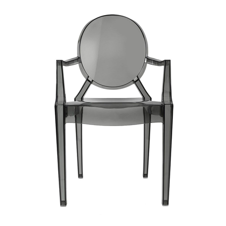 Krzesło LOUIS dymione - poliwęglan