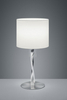 Lampa stołowa Trio 575310307 biały/srebrny
