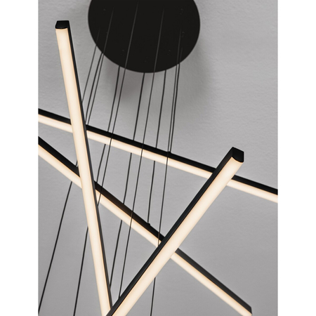 Lampa wisząca Luces Exclusivas CENVIRO LE45449 czarny