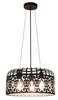 Lampa wisząca Rabalux Alessandra 2158 czarny matowy