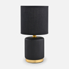 Lampa stołowa Zuma Line HS8720-BL LAMPA STOŁOWA CZARNY/ZŁOTY
