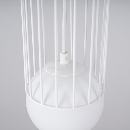 Sollux Lighting Lampa wisząca BRINA 1 biała SL.1331