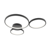 Lampa sufitowa Italux SPL-20452-3-BK Czarny