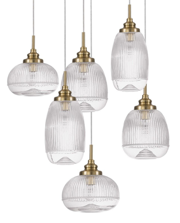 Lampa wisząca Luces Exclusivas AHIGAL LE41848 złoty