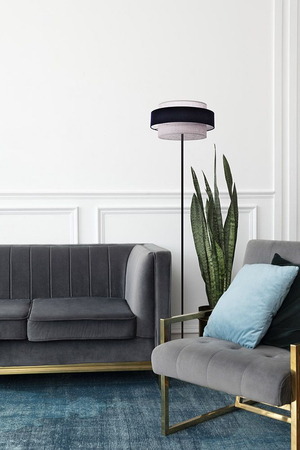Lampa podłogowa ETELA Kaja K-5175 czarny