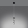 Sollux Lighting Lampa wisząca SUBA 3P czarna SL.1166
