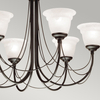 Żyrandol Elstead Lighting Carisbrooke czarny CB6-BLACK