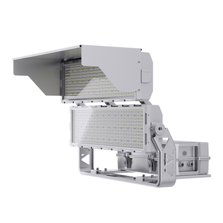 Wysokomasztowa lampa LED Greenie Mastray 30° 1000W 170lm/W do precyzyjnego oświetlenia dużych powierzchni 5000K