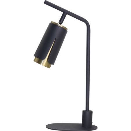 Milagro FLOWER BLACK GOLD LAMPKA GABINETOWA 1xGU10 ML0268 CZARNY + ZŁOTY