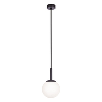 Lampa wisząca FARO Kaja K-4886 biały/czarny