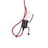 Lampa wisząca BOBI 1 BLACK Emibig 537/1 czarny