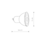 Reflektor Nowodvorski 8347 LED GU10 R50 7W 4000K